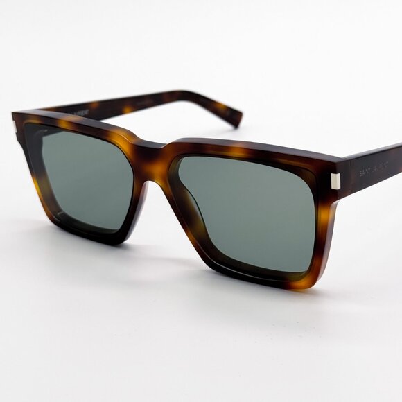 NEW SAINT LAURENT SL610 003 UNISEX HAVANA GREEN SAINT LAURENT SL 610 003 - Picture 6 of 13